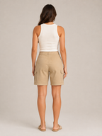 Juno Sports Shorts | High-Waist, Elastic Waist, Pockets
