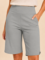 Ruby Bermuda Shorts | Women's Mid-Rise with Pockets