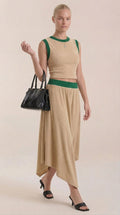 Two Piece Skirt and Top Set | Lightweight Bohemian Style
