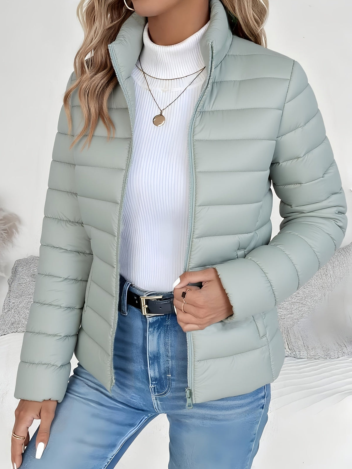 Zahara Women's Transitional Jacket | Stand Collar & Light Warmth