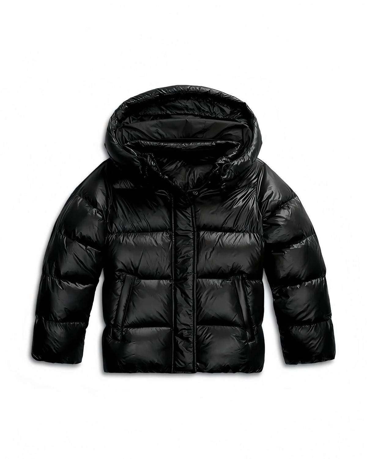 Luna Women's Winter Jacket | Fixed Hood & Wind Protection