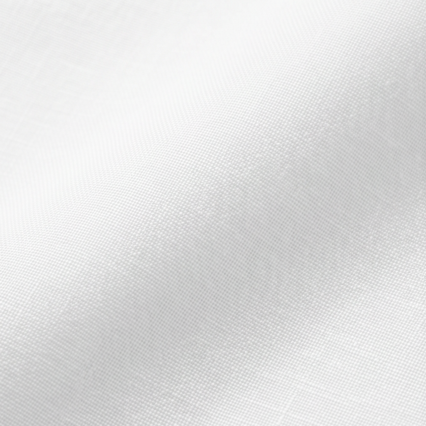 White textured blouse fabric swatch