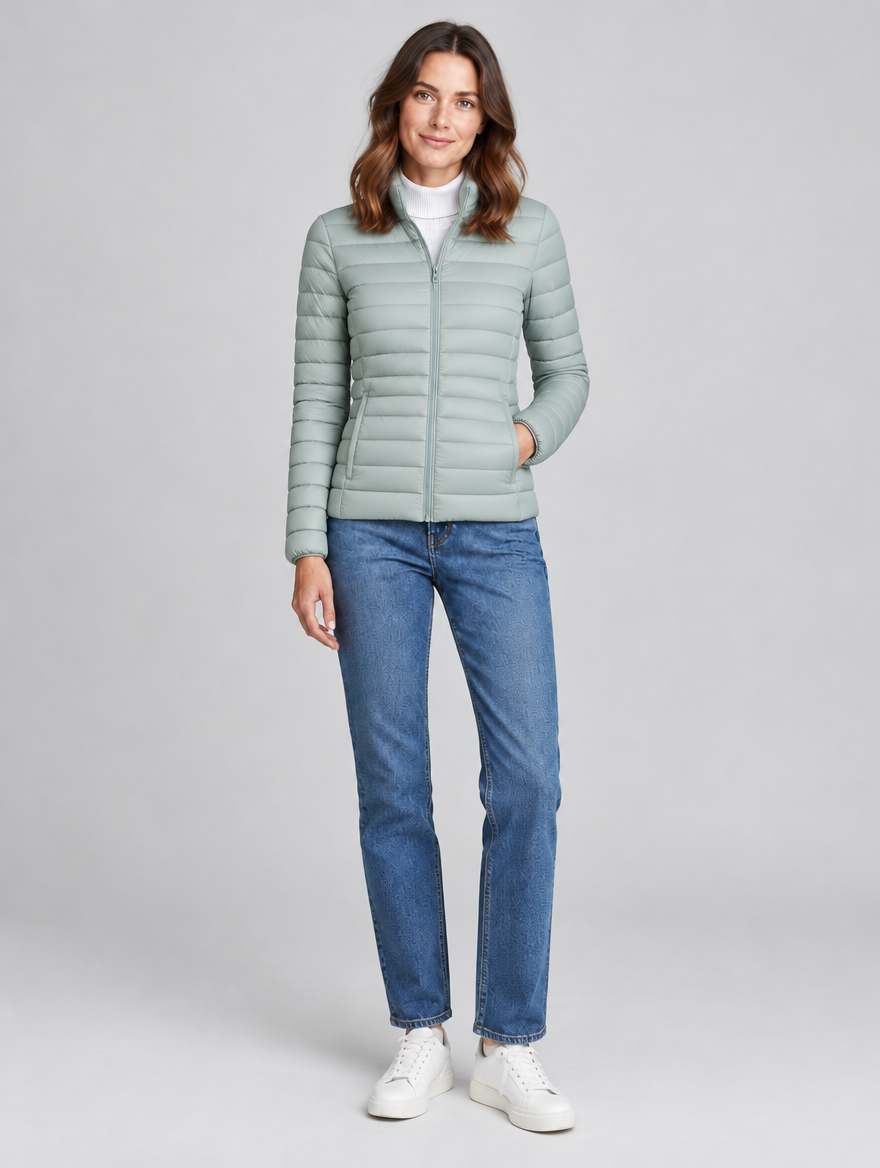 Women's Zahara lightweight quilted jacket – front view