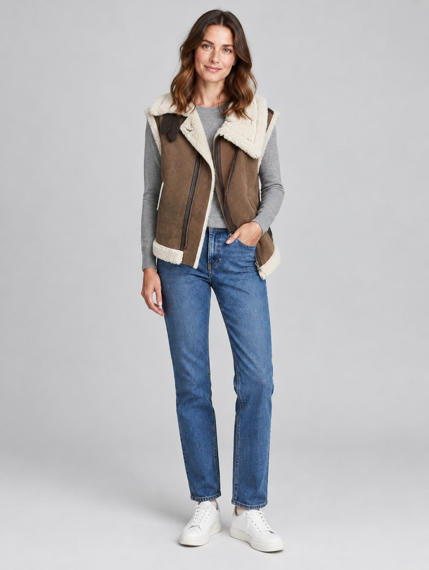 Women's Isana lined gilet – front view