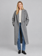 Women's Sephira long oversized coat – front view