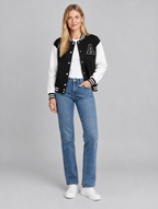 Women's Tasana varsity bomber jacket – front view